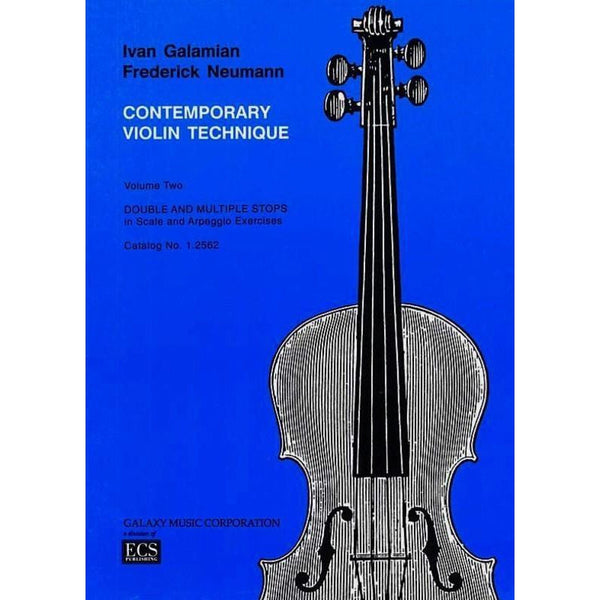 Contemporary Violin Technique Vol. 2-Sheet Music-ECS Publishing-Logans Pianos