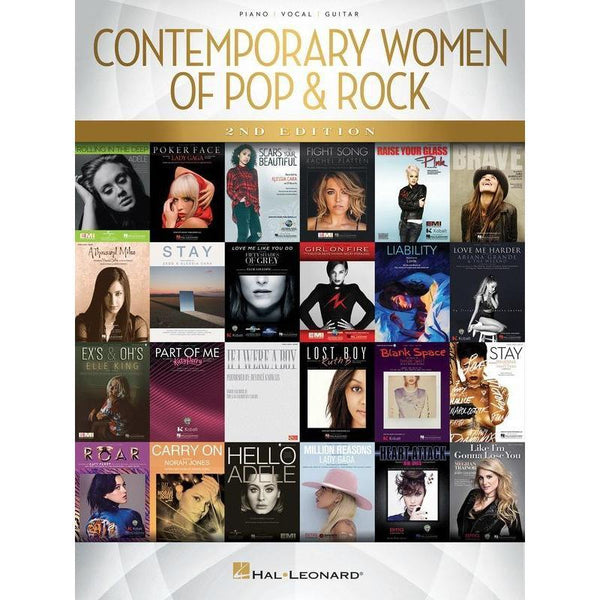 Contemporary Women of Pop & Rock - 2nd Edition-Sheet Music-Hal Leonard-Logans Pianos