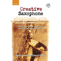 Creative Saxophone Book/CD-Sheet Music-Oxford University Press-Logans Pianos
