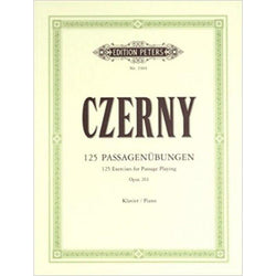Czerny - 125 Exercises for Passage Playing Op. 261-Sheet Music-Edition Peters-Logans Pianos