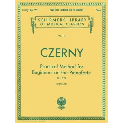 Czerny - Practical Method for Beginners Op. 599-Sheet Music-G. Schirmer Inc.-Logans Pianos