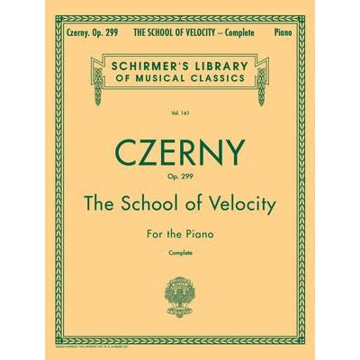 Czerny - The School of Velocity Op. 299 (Complete)-Sheet Music-Edition Peters-Logans Pianos