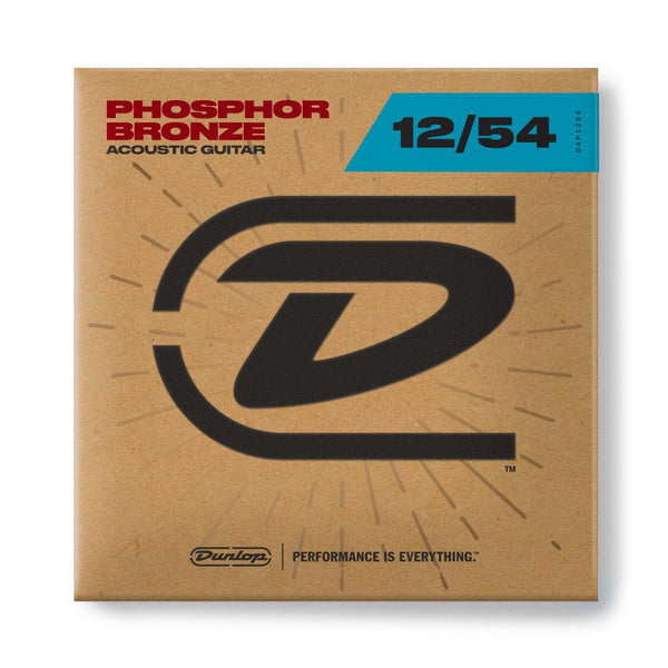 DUNLOP 12-54 Phos Bronze Acoustic Guitar Strings-Guitar & Bass-Jim Dunlop-Logans Pianos