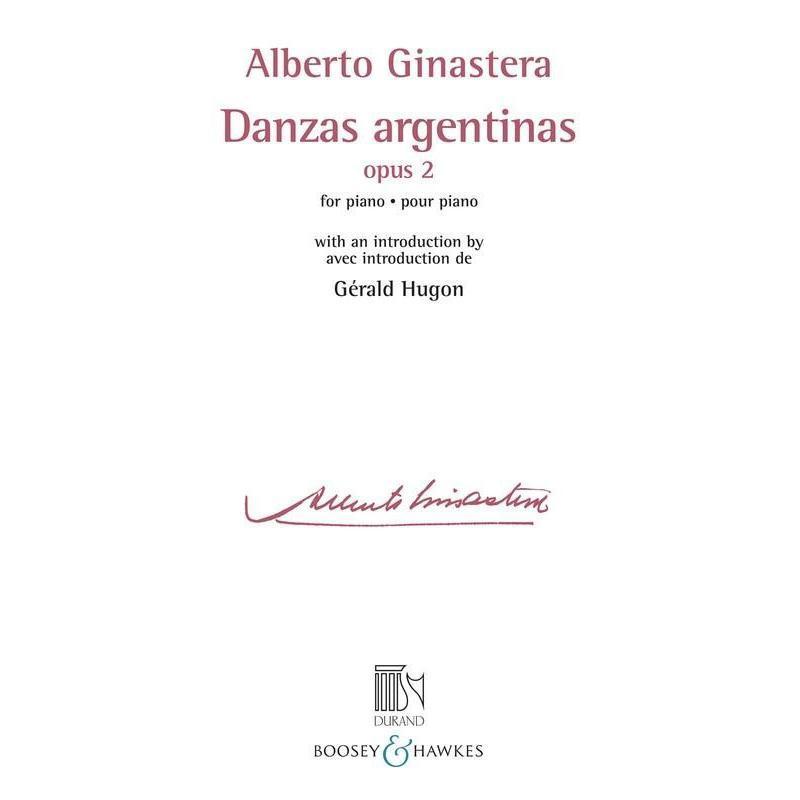 Danzas Argentinas Op. 2-Sheet Music-Boosey & Hawkes-Logans Pianos