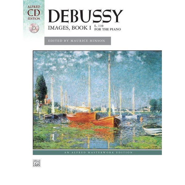 Debussy Images Book 1 L110 for Piano Book/CD-Sheet Music-Alfreds-Logans Pianos