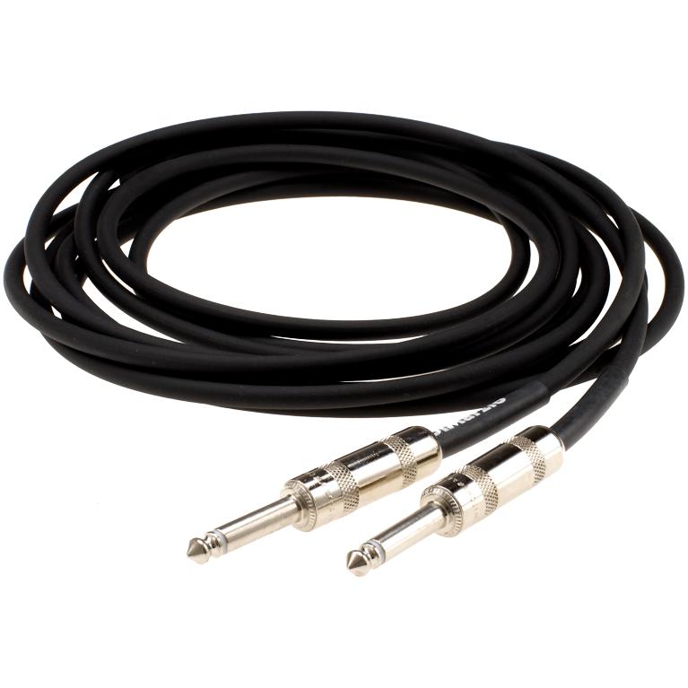DiMarzio Basic Guitar Cable-Guitar & Bass-DiMarzio-18'-Straight/Straight-Black-Logans Pianos