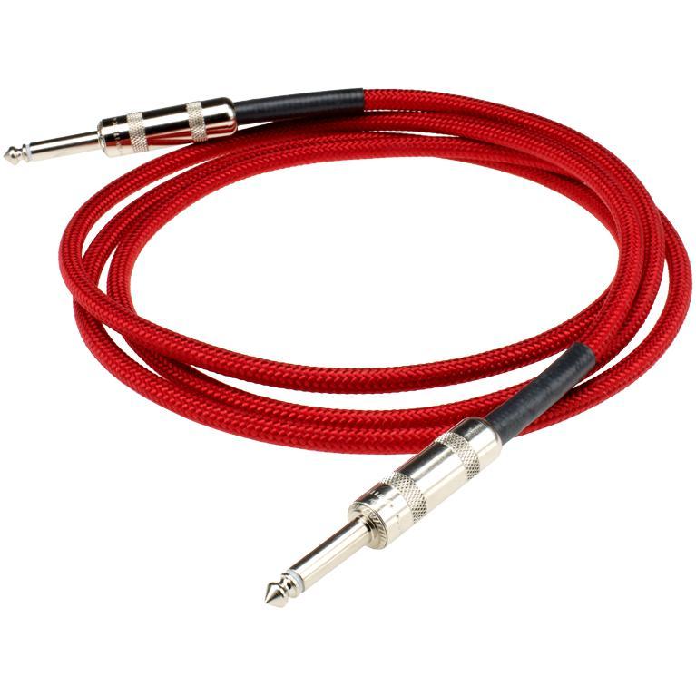 DiMarzio Guitar Cable-Guitar & Bass-DiMarzio-18'-Straight/Straight-Black-Logans Pianos