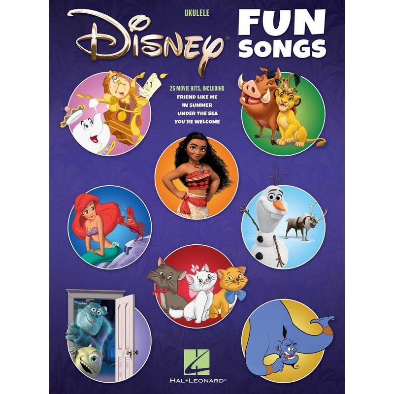 Disney Fun Songs for Ukulele-Sheet Music-Hal Leonard-Logans Pianos