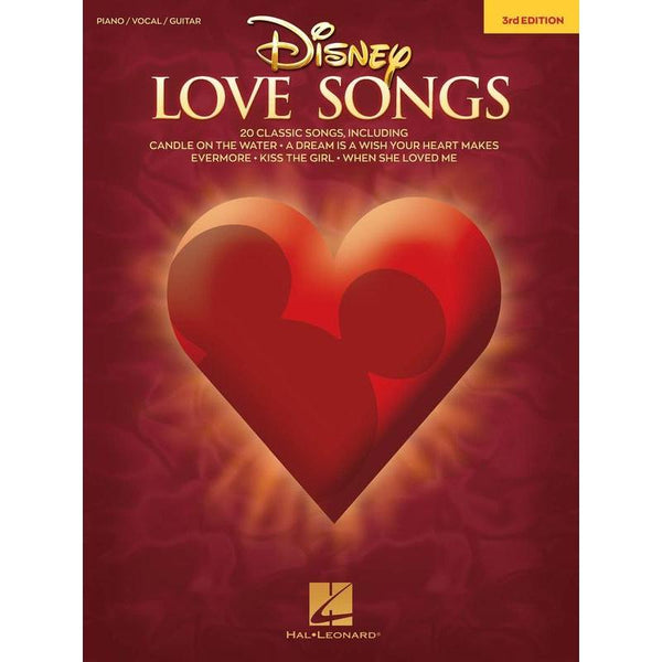 Disney Love Songs - 3rd Edition-Sheet Music-Hal Leonard-Logans Pianos