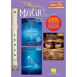 Disney Magic - Learn & Play Recorder Pack-Sheet Music-Hal Leonard-Logans Pianos