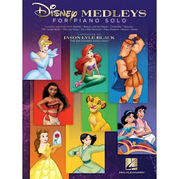Disney Medleys for Piano Solo-Sheet Music-Hal Leonard-Logans Pianos