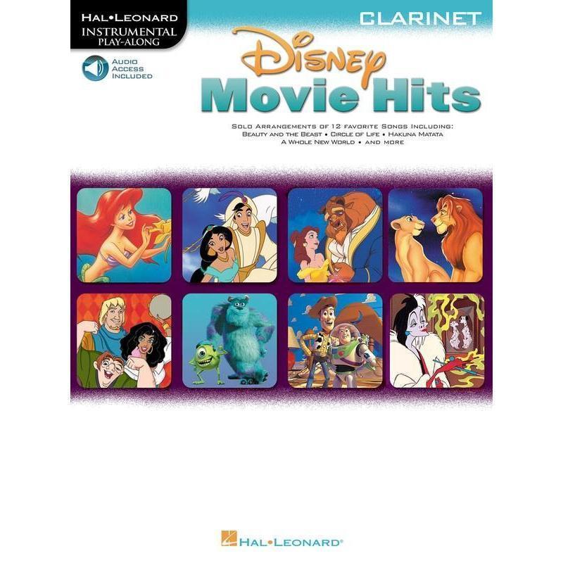 Disney Movie Hits for Clarinet Instrumental Playalong-Sheet Music-Hal Leonard-Logans Pianos