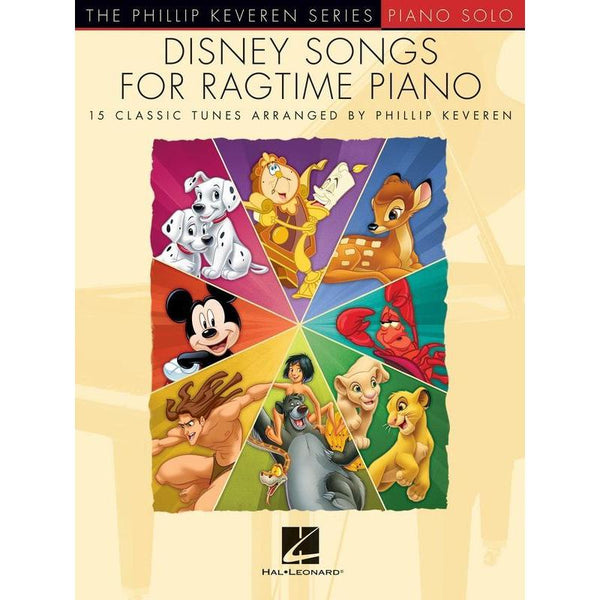 Disney Songs for Ragtime Piano-Sheet Music-Hal Leonard-Logans Pianos