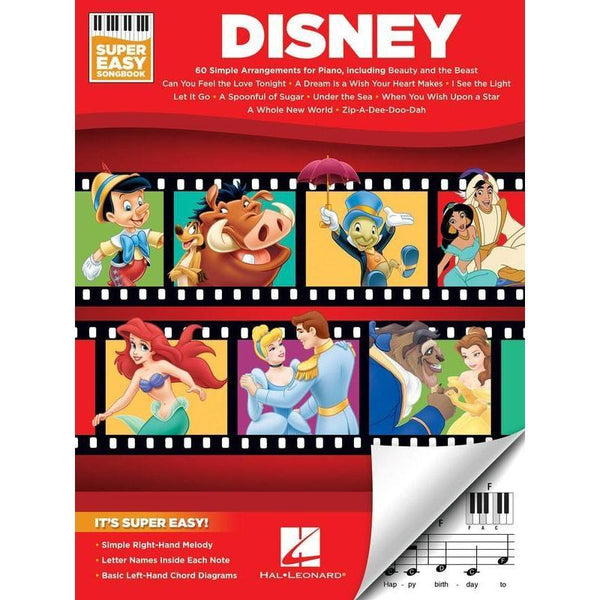 Disney - Super Easy Songbook-Sheet Music-Hal Leonard-Logans Pianos