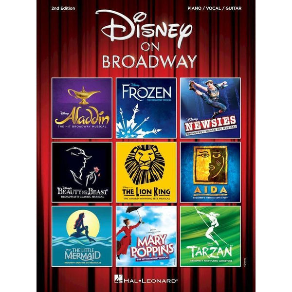 Disney on Broadway - 2nd Edition-Sheet Music-Hal Leonard-Logans Pianos