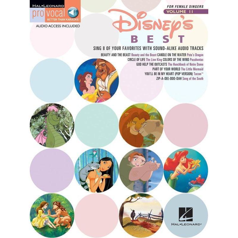 Disney's Best for Female Singers-Sheet Music-Hal Leonard-Logans Pianos