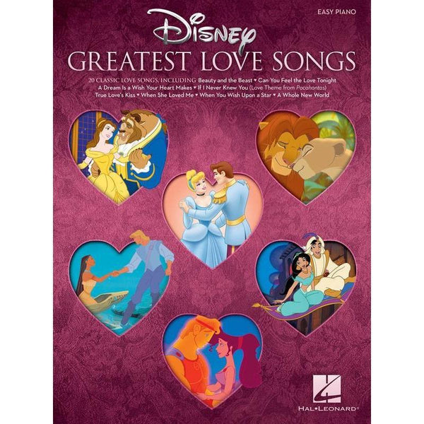 Disney's Greatest Love Songs-Sheet Music-Hal Leonard-Logans Pianos