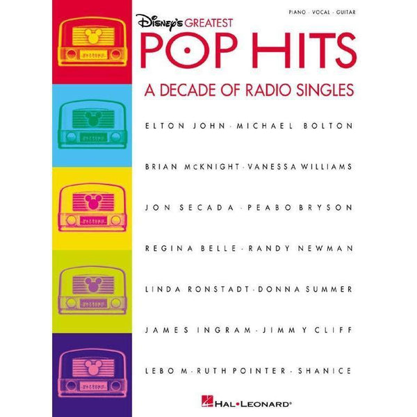 Disney's Greatest Pop Hits-Sheet Music-Hal Leonard-Logans Pianos