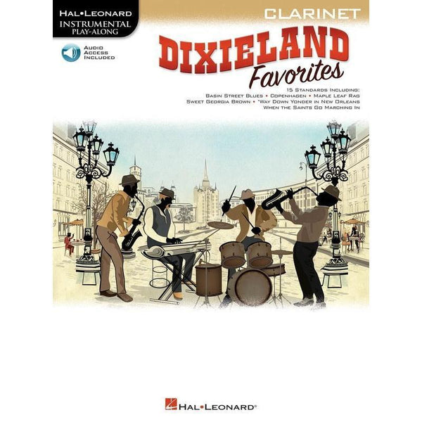 Dixieland Favorites for Clarinet-Sheet Music-Hal Leonard-Logans Pianos