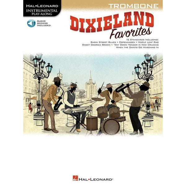 Dixieland Favorites for Trombone-Sheet Music-Hal Leonard-Logans Pianos