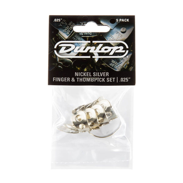 Dunlop JP500 Finger / Thumb Pack - .025 Nickel Silver-Guitar & Bass-Jim Dunlop-Logans Pianos