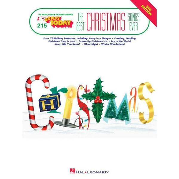 EZ Play - Best Christmas Songs Ever (4th Edition)-Sheet Music-Hal Leonard-Logans Pianos