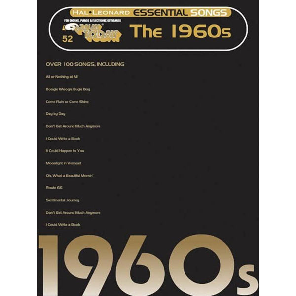 EZ Play Essential Songs - The 1960s-Sheet Music-Hal Leonard-Logans Pianos