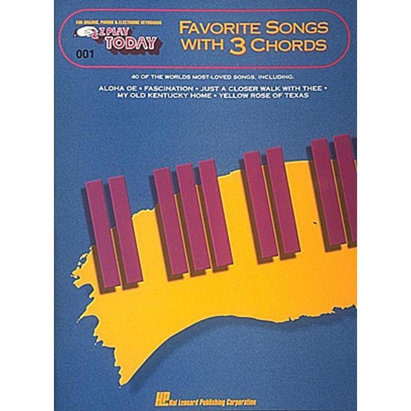 EZ Play - Favorite Songs with 3 Chords-Sheet Music-Hal Leonard-Logans Pianos
