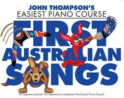 Easiest Piano Course - First Australian Songs-Sheet Music-Willis Music-Logans Pianos