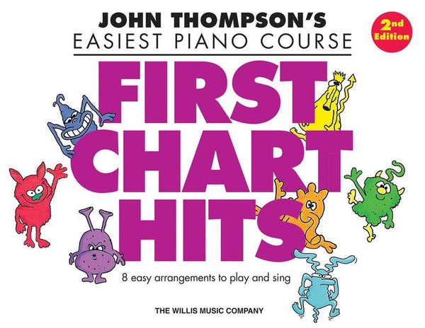 Easiest Piano Course - First Chart Hits, 2nd Edition-Sheet Music-Willis Music-Logans Pianos