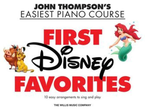 Easiest Piano Course - First Disney Favorites-Sheet Music-Willis Music-Logans Pianos