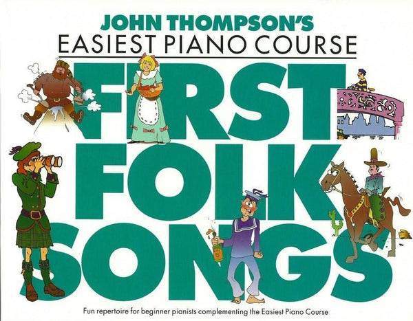 Easiest Piano Course - First Folk Songs-Sheet Music-Willis Music-Logans Pianos