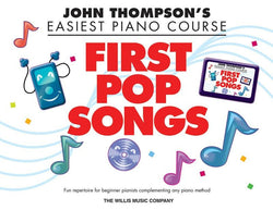 Easiest Piano Course - First Pop Songs-Sheet Music-Willis Music-Logans Pianos