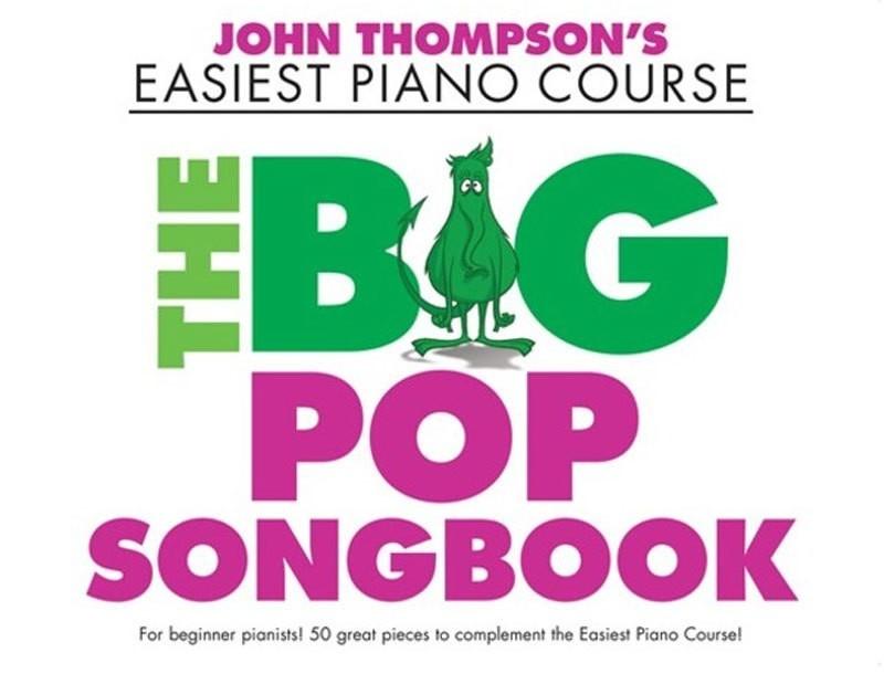 Easiest Piano Course - The Big Pop Songbook-Sheet Music-Willis Music-Logans Pianos