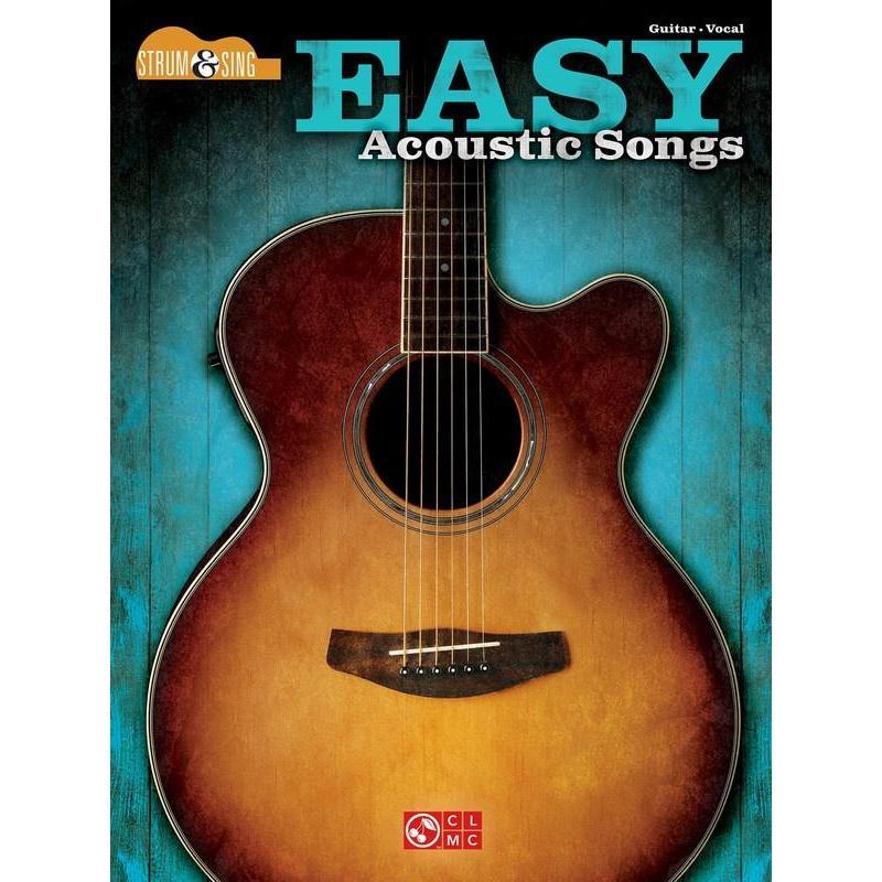 Easy Acoustic Songs - Strum & Sing Guitar-Sheet Music-Hal Leonard-Logans Pianos