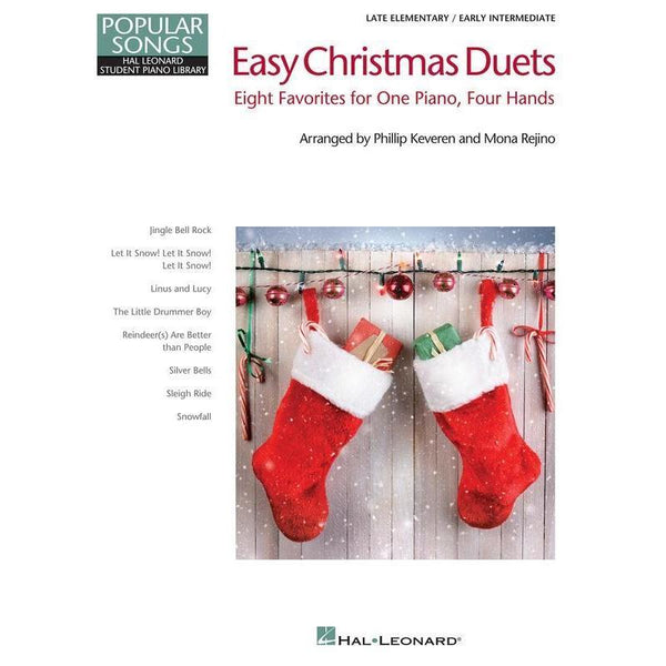 Easy Christmas Duets-Sheet Music-Hal Leonard-Logans Pianos
