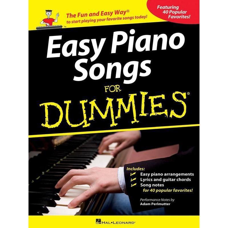 Easy Piano Songs for Dummies-Sheet Music-Hal Leonard-Logans Pianos