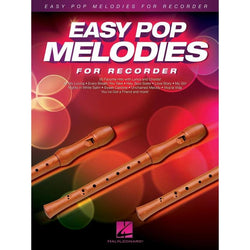 Easy Pop Melodies for Recorder-Sheet Music-Hal Leonard-Logans Pianos