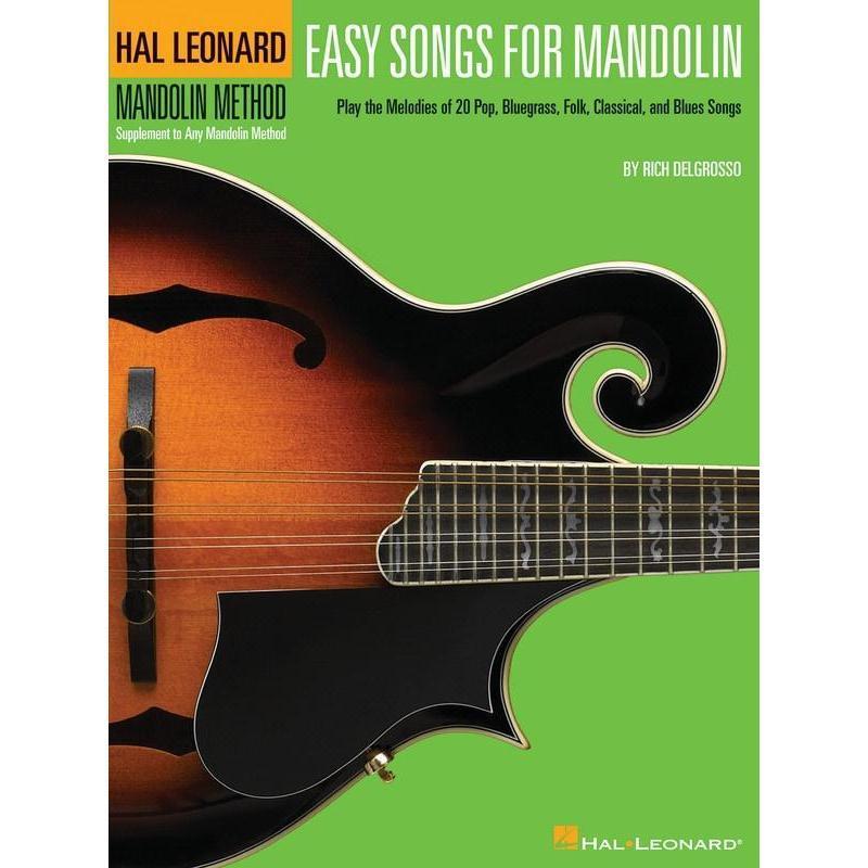 Easy Songs for Mandolin-Sheet Music-Hal Leonard-Logans Pianos