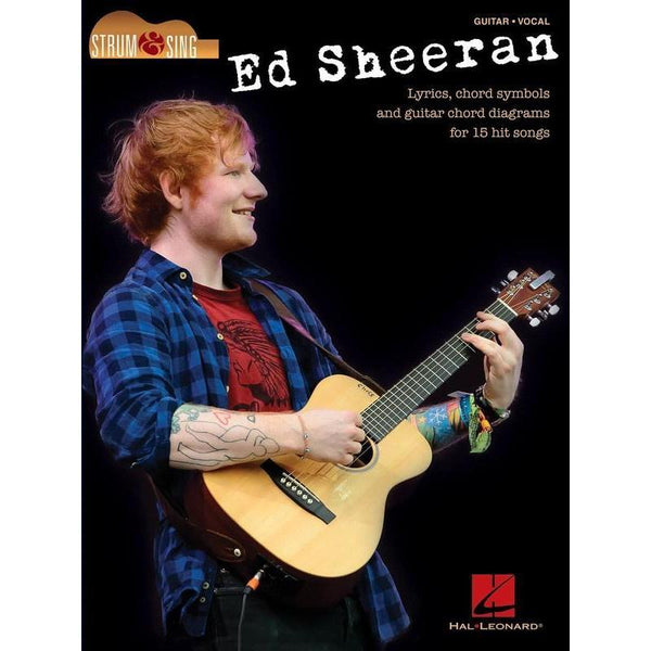 Ed Sheeran - Strum & Sing-Sheet Music-Hal Leonard-Logans Pianos