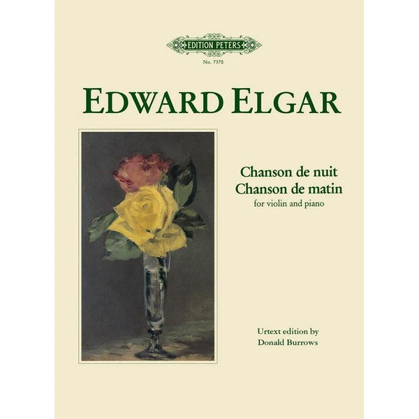 Elgar - Chanson De Matin & Chanson De Nuit-Sheet Music-Edition Peters-Logans Pianos