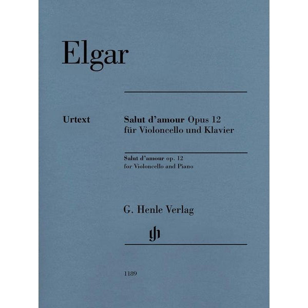 Elgar - Salut Damour Op. 12-Sheet Music-G. Henle Verlag-Logans Pianos