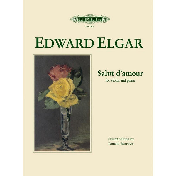 Elgar - Salut d'Amour Op. 12-Sheet Music-Edition Peters-Logans Pianos