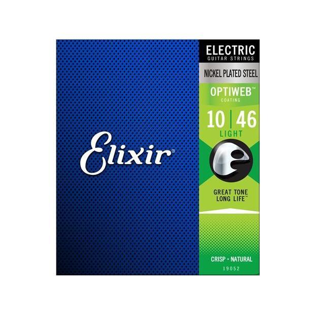 Elixir Optiweb Electric Guitar Strings-Guitar & Bass-Elixir-Light: .010 - .046-Logans Pianos