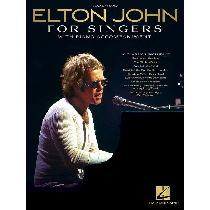 Elton John for Singers-Sheet Music-Hal Leonard-Logans Pianos