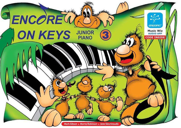 Encore On Keys Achiever Series 3-Sheet Music-Accent Publishing-Logans Pianos