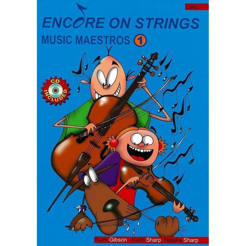 Encore On Strings - Music Maestros 1 Cello-Sheet Music-Accent Publishing-Logans Pianos