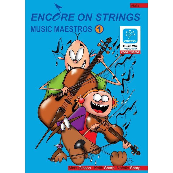 Encore On Strings - Music Maestros 1 Viola-Sheet Music-Accent Publishing-Logans Pianos