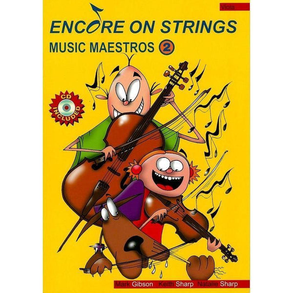 Encore On Strings - Music Maestros 2 Viola-Sheet Music-Accent Publishing-Logans Pianos