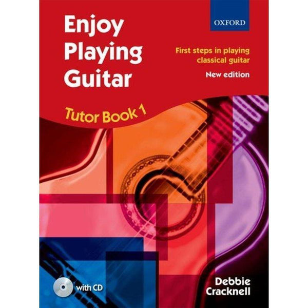Enjoy Playing Guitar Tutor Book 1 + CD-Sheet Music-Oxford University Press-Logans Pianos